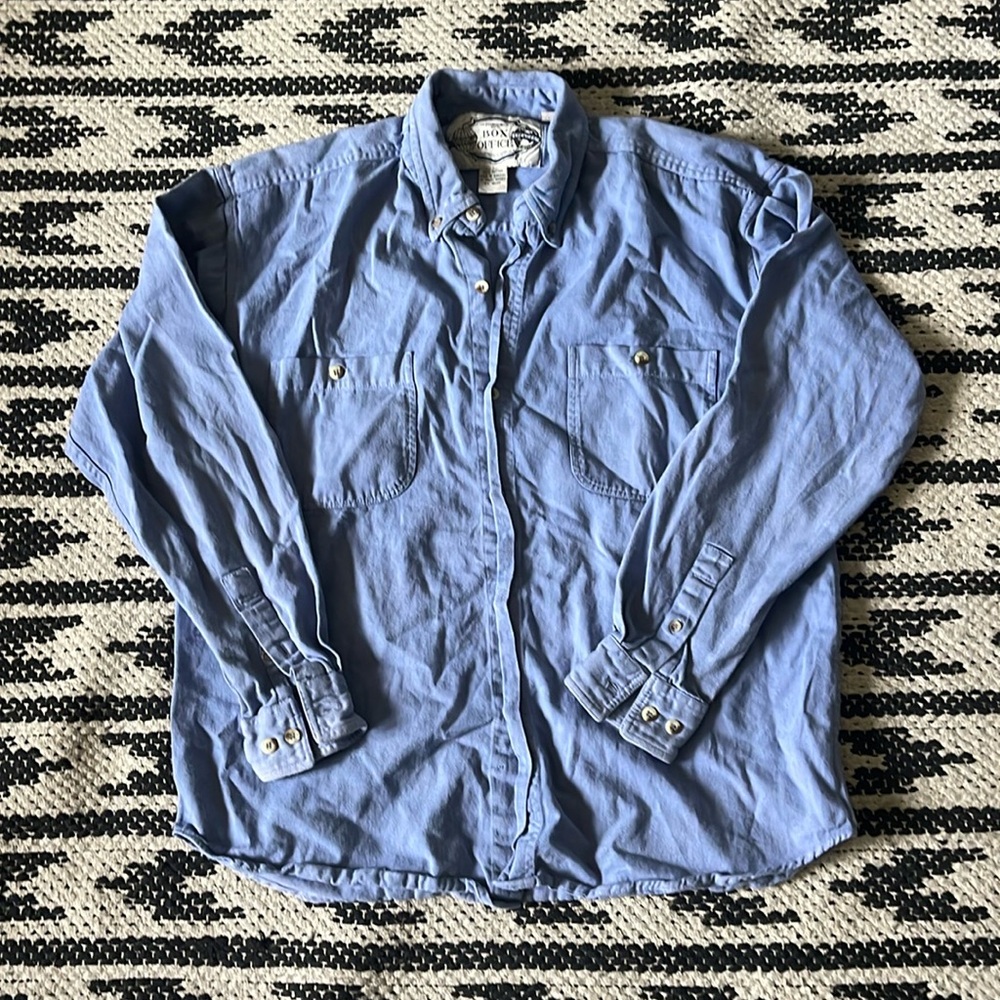 Blue Button Down